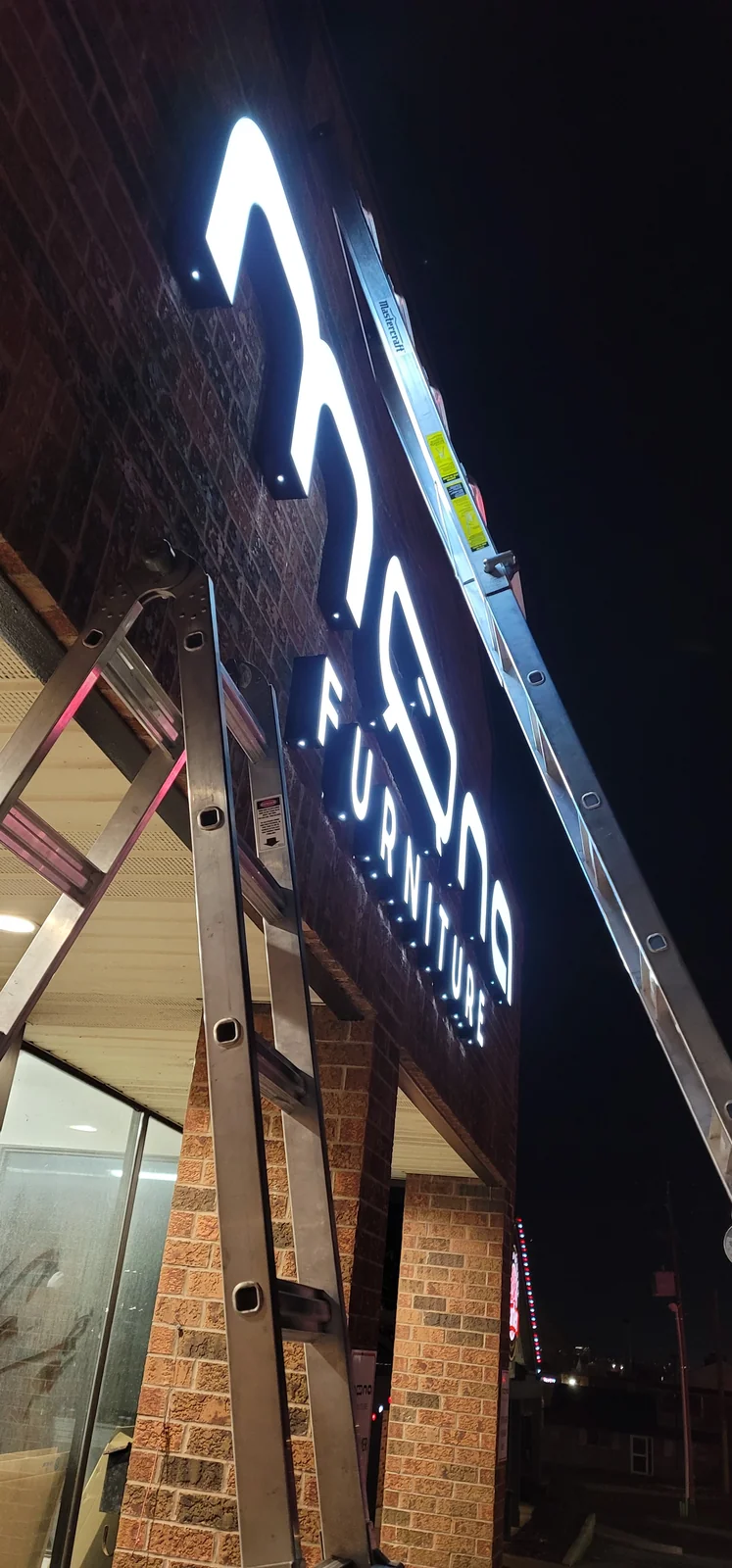Channel letter sign project by Kerem Sign in Toronto