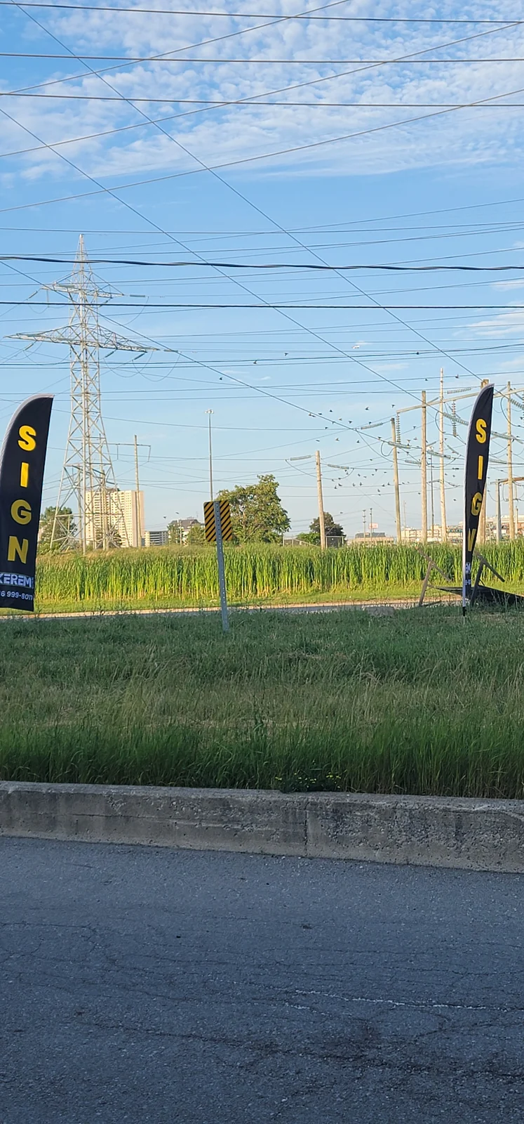 Pylon sign project by Kerem Sign in Toronto
