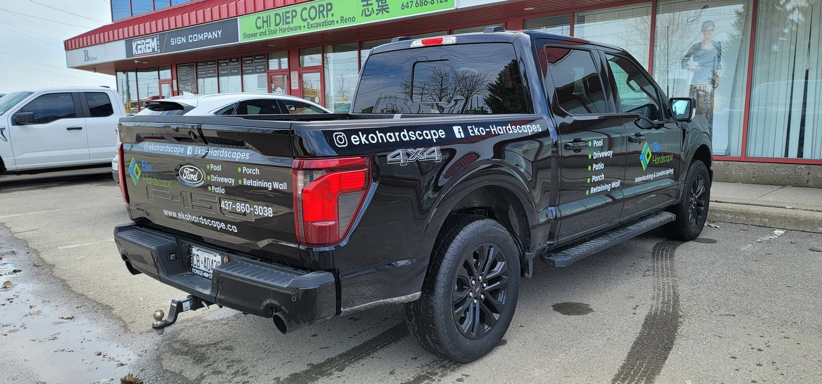 Vehicle Wrap project by Kerem Sign in Toronto