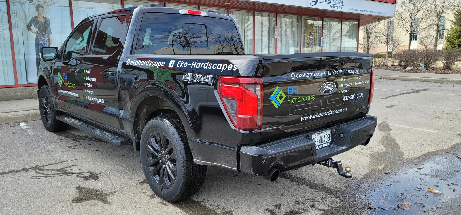 Vehicle Wrap installation by Kerem Sign in the GTA