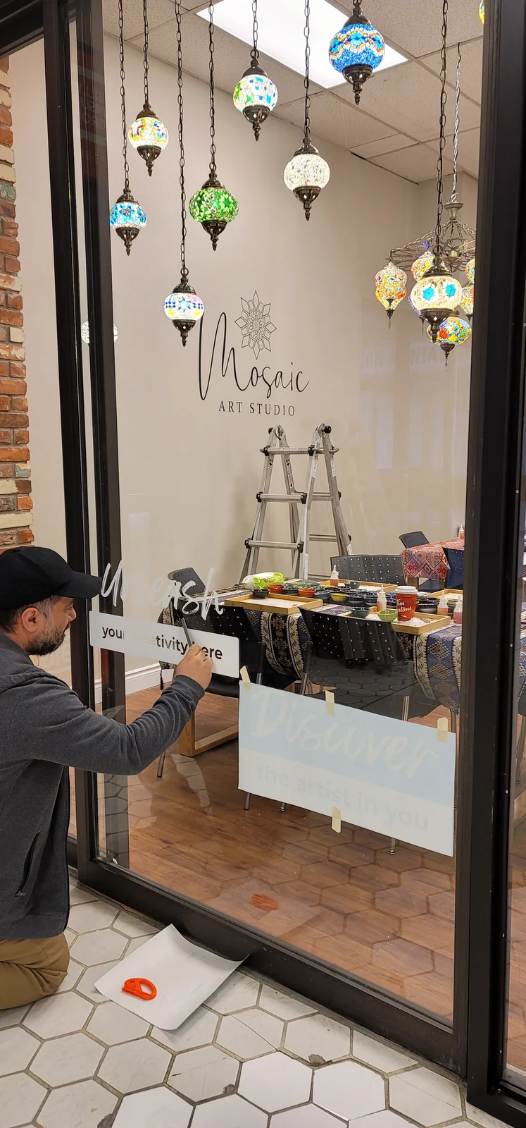 Window graphic project by Kerem Sign in Toronto